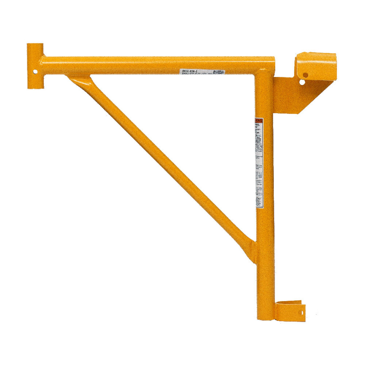 Saddle Hanger w/ End Plate 12” Yellow