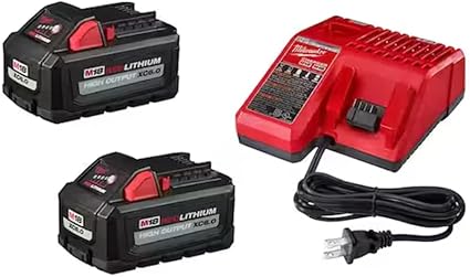 Milwaukee Electric – M18 REDLITHIUM HIGH Output XC6.0 Battery 2-Pack SY