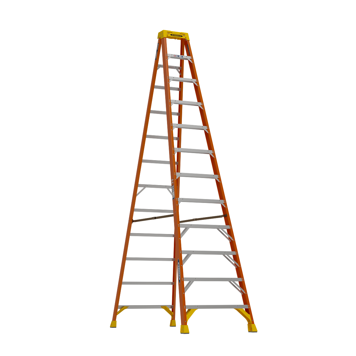 12ft Type IA Fiberglass Step Ladder 6212