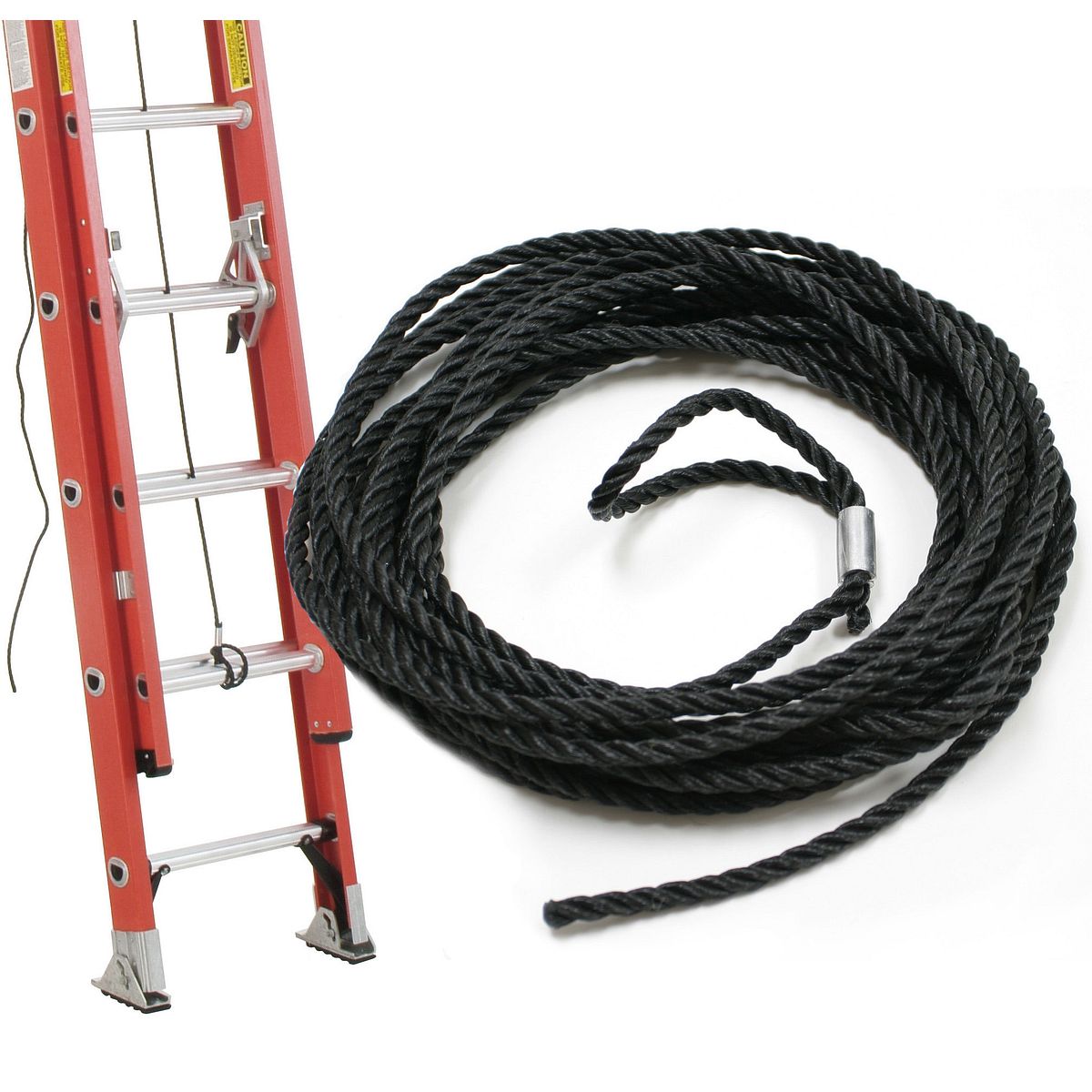 32ft Type IA Fiberglass D-Rung Extension Ladder