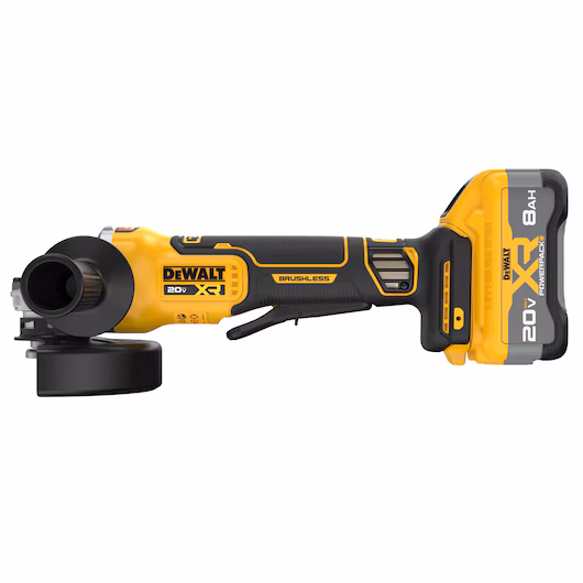 DEWALT 20V MAX* XR® Brushless Cordless 4-1/2 in. – 5 in. Angle Grinder Kit with XR POWERPACK™