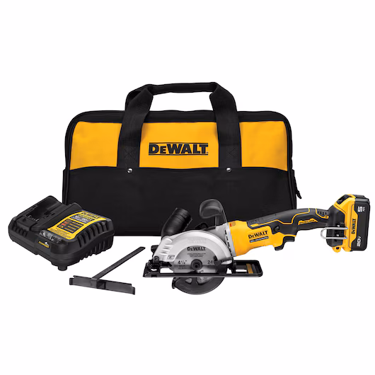 DEWALT ATOMIC™ 20V MAX* Brushless Cordless 4-1/2 in. Circular Saw Kit