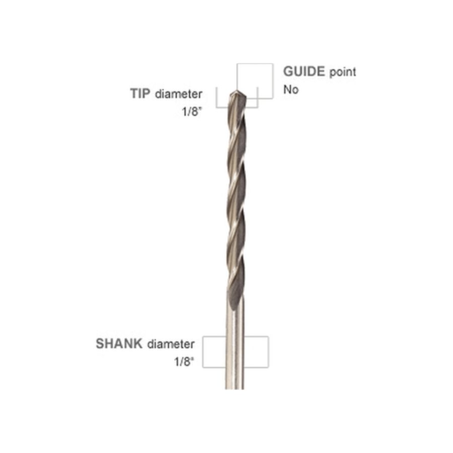 ZB8 Standard Point Bit 8-pc